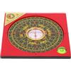 OHPHCALL Bussola Feng Shui Decorativa Retrò in Bachelite e Rame | Stile Antico Cinese Luo Pan, Finiture Delicate, Pezzo Singolo per Collezione e Ambienti
