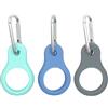 ZWWAAZHF Portabottiglie portatile con moschettone | 3 fibbie portatili in silicone per bottiglie d'acqua, supporto sicuro per bottiglia con moschettone a clip, facile da usare