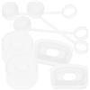 TOVINANNA Tappo per Bottiglia in Silicone Bianco Funzione Anti-Perdita, Facile da Installare, per Accessori Sportivi e Borracce da Viaggio
