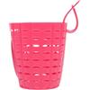 VANZACK Cestino Facile da Attaccare Bambina per Bici in Plastica per Bicicletta P Rosa Resistente all'Usura Cesto Porta Oggetti