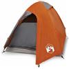 GFMGUEMV Tenda da campeggio impermeabile a cupola per 2 persone, in poliestere con rivestimento in PU, antivento, con cuciture nastrate e telo di fondo resistente, rimovibile