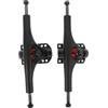 VANZACK 2 Pezzi Carrelli da Skate Sostitutivi Truck per Skateboard in Lega di Alluminio Neri per Cruiser Skateboard Assorbimento Urti e Stabilità per Street Principianti e Rider Esperti