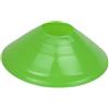 Fzaqwen Segnalatore Sportivo Cono Allenamento Disco Parabola Cupola in PE Leggero con Apertura Superiore E Finitura per Set Up Rapidi Tracciamento Linee, Verde
