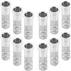 MOBUTOFU 12 Pezzi Inserti in Alluminio per Frecce 6, 2mm Filettati