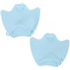 LIGHTAOTAO Hand Paddles per Nuoto, Pinne da Mano in Silicone, Half Palm, Cinghie Regolabili, Struttura Rigida, Adulti, per Snorkeling Training e Water Sports