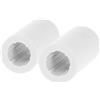 Toyvian Ghiere Bianca 2 Pezzi per Stecche da Biliardo in Plastica | Ricambio per Cue Stick, Uso nel Gioco Nine-ball, Accessori da Biliardo