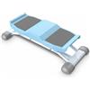 TISHITA Stepper da Compatto Macchina Step Domestica Pedana Fitness Attrezzo Cardio con Display Integrato Materiale Acciaio E Attivazione Gambe Fianchi Salvaspazio Adatto a Monolocale, Blu