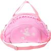 HAPINARY Borsa da Balletto per Ragazze con Tracolla, Sacchetto Piccolo da Danza, Scomparto Scarpe Separato, Nylon, Rosa, per Palestra