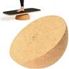 Wapasezyar Balance Board, semisfero in sughero massiccio, adatto per tavole di equilibrio per yoga, riabilitazione, fitness, fascia, coordinazione, allenamento fitness (Ø 15 cm, altezza 7 cm)