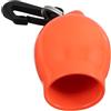 KOMBIUDA Copertura per Bocchino Regolatore Subacqueo in PVC Leggero e Compatto con Clip Arancione per Immersioni e Avventure Subacquee