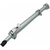 Generic Attacco Manubrio Pieghevole Bici Colonna, Color to 4, Attacco Manubrio Pieghevole per Bicicletta, Piegatura A Sinistra, Colore Argento, Materiale Lega di Alluminio 6061, Diametro 25.4mm