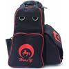 Fonowx Equestrian Gear Pack Zaino Equestre Borsa Stivali Cavallo Borsa Attrezzatura Design Strutturato Manici Superiori Trasporto Comodo E Auto Adatto per, style to 3, Nero, Nero