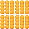 Ciieeo Palline Ping Pong Perforate da Allenamento 60 Pezzi Plastica | Macchina da Ping Pong, Gialle, per Pratica e Training, 27mm, Confezione per Esercizi
