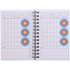 OHPHCALL Libro Punteggi Tiro L'Arco, Score Book per Archery e Compound Bow, Copertina ABS, Carta, Formato Compatto, per Allenamento e Sessioni al Bersaglio, Istruttore e Team