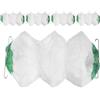Ciieeo 5 Pezzi Copertura per Lampada da Campeggio in Poliestere Verde Struttura Tubolare a Doppia Clip in Ferro, Design a Tre Strati Fitti, Accessorio Resistente e Sicuro per Lanterne