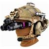 cuguoe Kit casco tattico Occhiali Cuffia Luce e modello