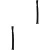 Healvian 2 Pezzi Borsa Porta Spade Taichi di Cotone Nero con Tracolla Regolabile e Scomparto Indipendente per Allenamenti All'aperto e Feste di Halloween