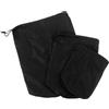 Garneck 3 Pezzi Sacchetto per Conservazione Giacca Piumino in Nylon Nero Compressione Efficiente e Portabilità Facile per Trekking e Hiking
