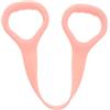 Kisangel Fascia di Resistenza Elastico per Fitness Donna Correttore Postura Spalle e Schiena Bande Elastiche Yoga per Allenamento Forza Arti Superiori Attrezzatura Home Gym Pilates Rosa