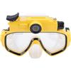 YUEHISY Occhiali da Sub con Fotocamera, 2K 50MP, 5MP CMOS | Display a colori, stabilizzazione elettronica, grandangolo 100°, impermeabile fino a 15 metri, per snorkeling e apnea