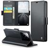 Phernykas Custodia a Libro Portafoglio per Xiaomi 14 Pro, RFID Magnetica | 3 Slot - Per Pendolarismo, Flip Cover Doppia Fibbia Laterale, Pelle PU Anti-Macchia, Supporto, Lavoro, Telefono Libretto