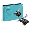 TP-Link, Scheda di rete PCIe da 2,5 GB (TX201), adattatore di rete PCIe a 2,5 Gigabit Ethernet, supporta Windows 11/10/8.1/8/7, Win Server 2022/2019/2016, Linux