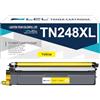 LCL TN248XL TN248XLY Cartucce di Toner TN248 TN248XL TN-248XL High Yield | TN-248XLY Compatibile per Brother DCP-L3515CDW DCP-L3520CDW DCP-L3555CDW,DCP-L3560CDW HL-L3220CW HL-L3240CDW (1 Giallo)
