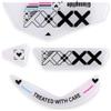 HUYUN Piedini per mouse in vetro ultra resistenti con bordi arrotondati e curvi, compatibili con mouse Logi G502 RGB/HERO con cavo (bianco)