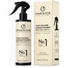 one side professional ONESIDE No.1 Men Two Phase Balsamo 400 ml Argan - Balsamo Leave In Spray per Capelli e Barba, Protezione dal Calore, Anti Crespo, Balsamo Spray con Olio di Argan, Bergamotto, Legno di Betulla e