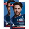 Men Perfect Gel tinta anti-grigio 80 nero-marrone (2 x 80 ml), colore per capelli da uomo dissolve i capelli grigi, tinta anti-grigia per un risultato naturale