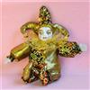 Pagliaccio Snodabile Appendibile Braccia Snodabili Statuetta Clown Retrò