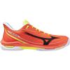 Mizuno Wave Exceed Tour 7 Padel Lava Orange/Black Oyster/Yellow Jasper da Uomo