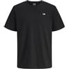 JJ REBEL Jrebrebel Logo Tee SS Crew Neck Noos, T-Shirt Uomo, Nero, M