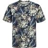 JACK & JONES Jjhonolulu AOP Tee SS Crew Neck Mni, Blazer Blu Marine, 104
