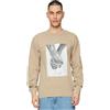 Mister Tee Trust 2.0 Crewneck, Maglia di Tuta Uomo, Darksand,