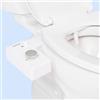TUSHY Classic 3.0 - Attacco per sedile del WC per bidet, spruzzatore d'acqua autopulente non elettrico, con ugello regolabile per la pressione dell'acqua, controllo dell'angolo e facile installazione