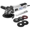 DEKOPRO Smerigliatrice Angolare Elettrica Professionale 900W - Ø 115 mm Disco - DEKOPRO 12000 RPM Smerigliatrice per Taglio/Smerigliatura su Metallo, Legno e Muratura - Multiutensile per Fai da te e Officina