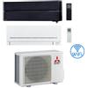 Mitsubishi Climatizzatore Condizionatore Mitsubishi Kirigamine Style Nero più MSZ-AP Wifi Dual Split R32 Inverter 12000 + 9000 BTU con U.E. MXZ-2F42VF NOVITÁ Classe A+++/A++