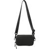 WSQHAO Borsa a tracolla semplice e leggera a unisex alla moda a righe diagonali a da uomo in morbida pelle PU con guscio pressato Per Sport