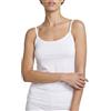 EGi Canotta Donna in Bamboo Spalla Stretta, Canottiera Donna Scollo Tondo in Viscosa di Bamboo, Top Intimo Sottogiacca Ecologico Traspirante, Articolo 2500 (IT, Testo, L, XL, Regular, Regular, Bianco)