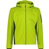 CMP Giacca da uomo in Light Softshell con cappuccio staccabile, 39A5027