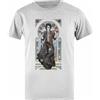Udaytee Sogno Infinito di Sandman T-Shirt Basic da Uomo in Cotone Grigio