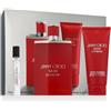 Jimmy Choo Jimmy Choo Man Extreme EDP 100 ml + EDP MINI 7,5 ml + Gel doccia 100 ml variante JC Initials Print Red Cover