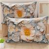 PETTI Artigiani Italiani - Coppia di Federe Cuscino 50x70 cm in Microfibra, Cuscini Arredo Camera da Letto, Divano, Salotto, Set 2 Fodere Copricuscino, Federa Floreale 05 20, 100% Made in Italy