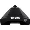 Thule Evo Clamp Piede Per Veicoli Confezione Da 4 Nero Black, One-Size