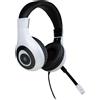 Bigben Interactive Wired Stereo Gaming Headset V1 Cuffie Cablato A Padiglione Giocare Nero Bianco