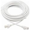 Elfcam - Cavo di rete Ethernet da 50 m, RJ45 Cat 6, rotondo, bianco, 1 Gbps, 26 AWG, connettori RJ45 di alta qualità, LAN/WAN, massima affidabilità, ideale per PC, console, router, modem e box in fibra ottica