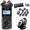 Tascam Registratore audio Tascam DR-07XP con DR11GMK e cuffie