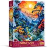 Trefl - Puzzle Effetto 3D, Valle - 1000 Pezzi - 40° Anniversario, Arte Paper Art, Puzzle Premium per Adulti e Ragazzi dai 14 Anni