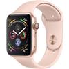Apple Watch Series 4 (2018) | 44 mm | Alluminio | GPS | oro | Cinturino sportivo rosa